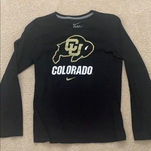 Nike Long sleeve CU Boulder Tee